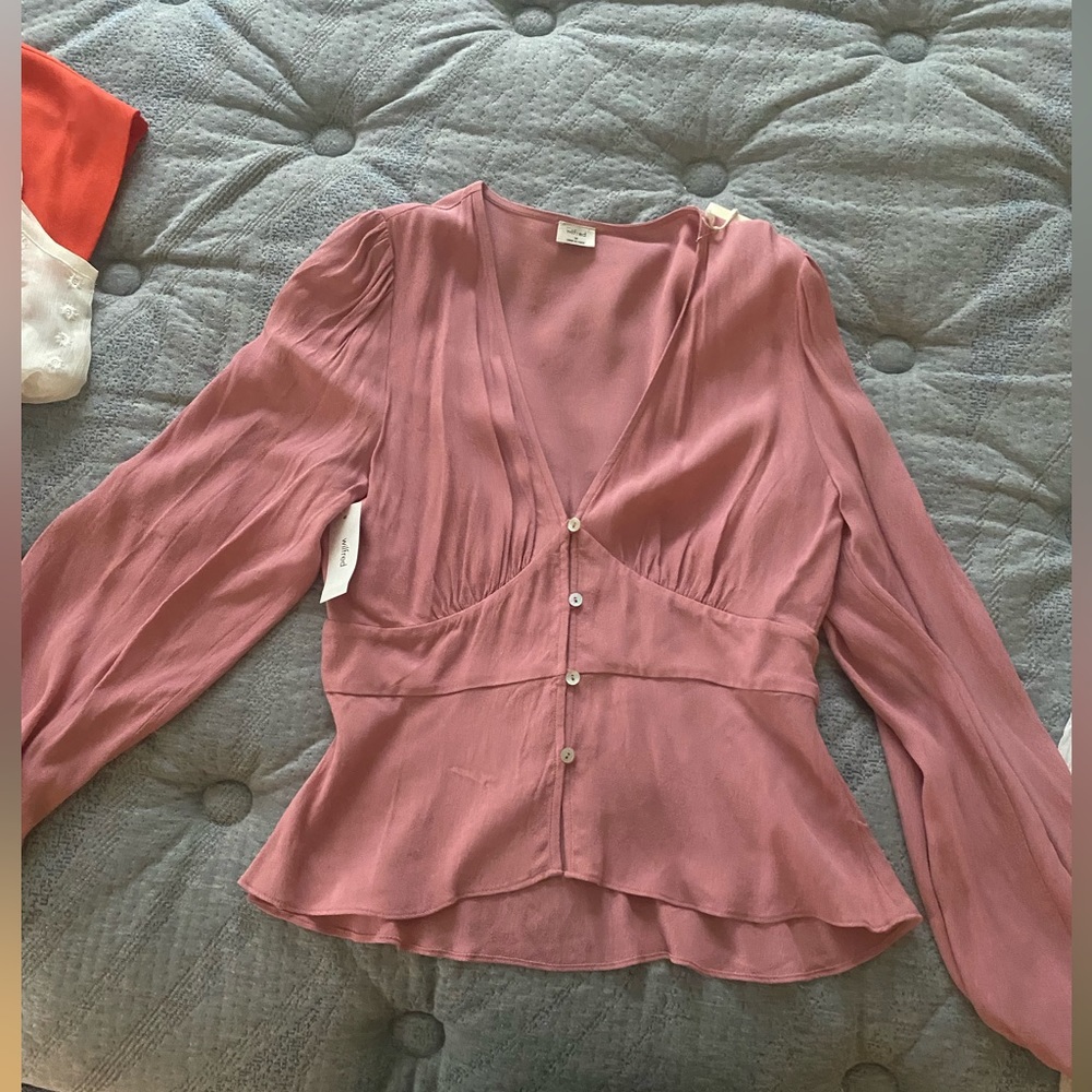 Aritzia Pink Top NWT